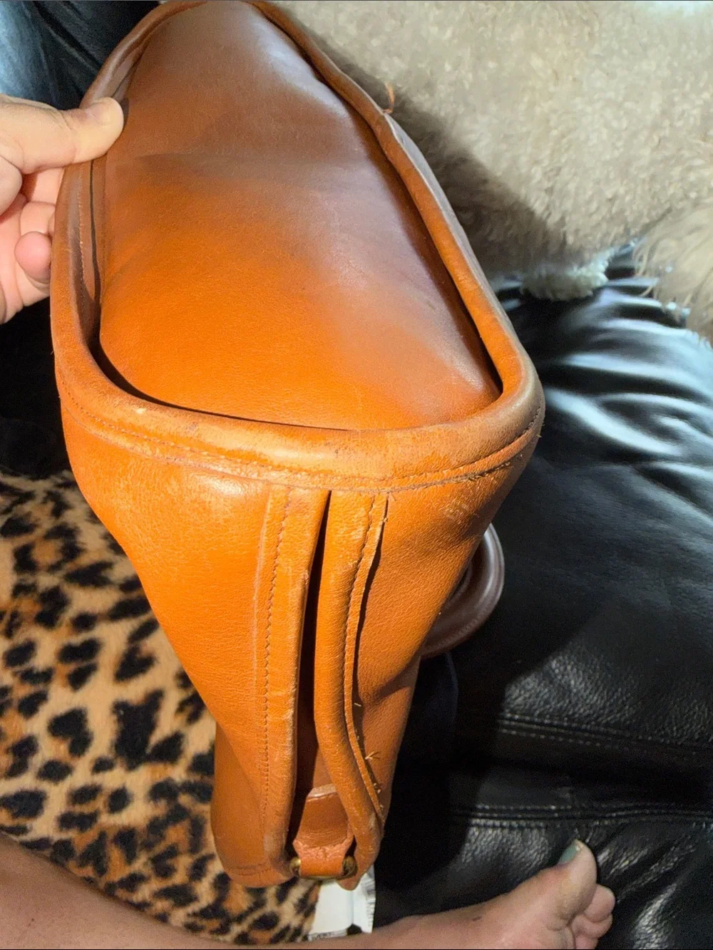 Coach Vintage Unisex Baxter Tote/Briefcase missing crossbody bag